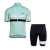 Mens Cycling Jersey Shorts Set Mountain Road Bike Riding Breathable Quick-Dry Performance Wear