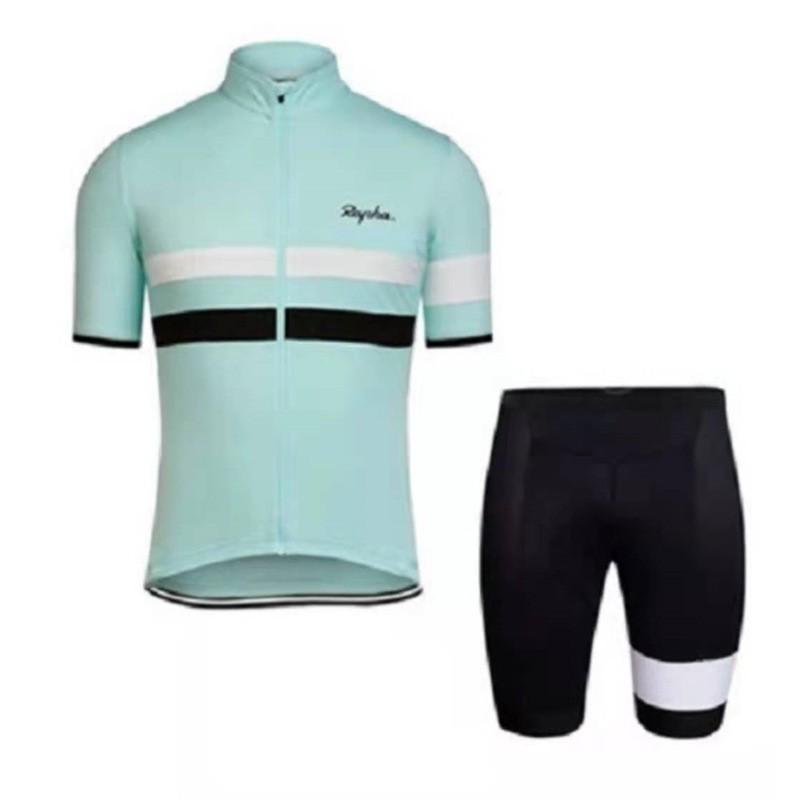 Mens Cycling Jersey Shorts Set Mountain Road Bike Riding Breathable Quick-Dry Performance Wear