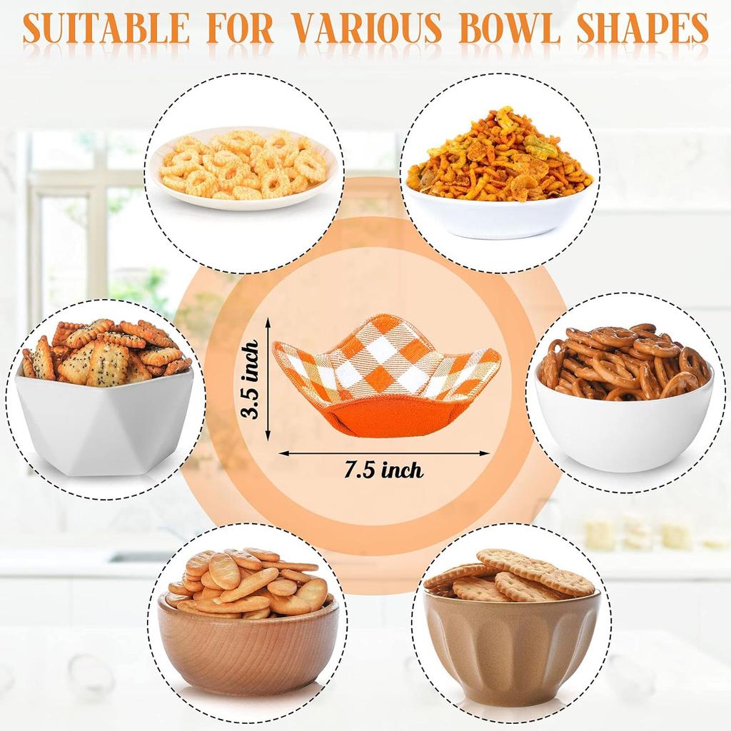 Geiserailie 5 Pieces Hot Bowl Holder Microwave Safe Bowl Cozies Multipurpose Heat Proof Plate Holder to Prevent Hand from Heat and Maintain Food Warm
