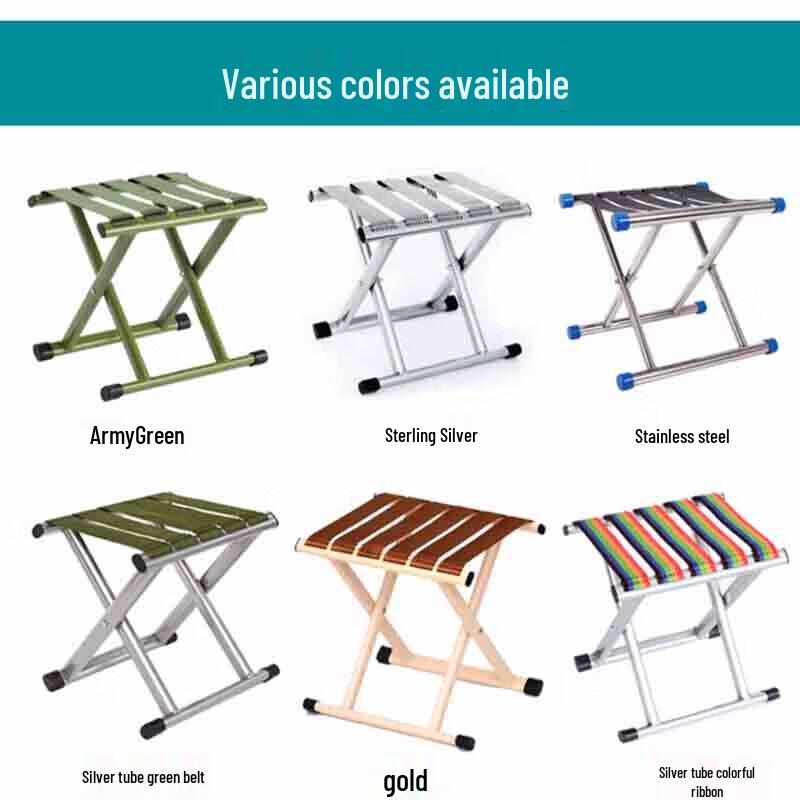 Churong Heavy-Duty Outdoor Folding Stool