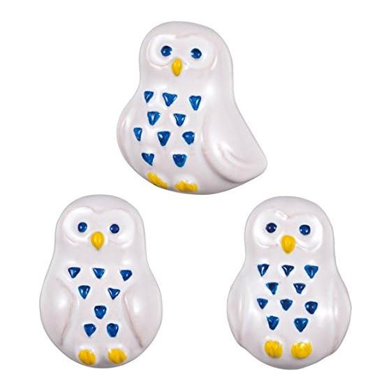 Sunart Cute Tableware Owl Chopstick Rest White SAN2425
