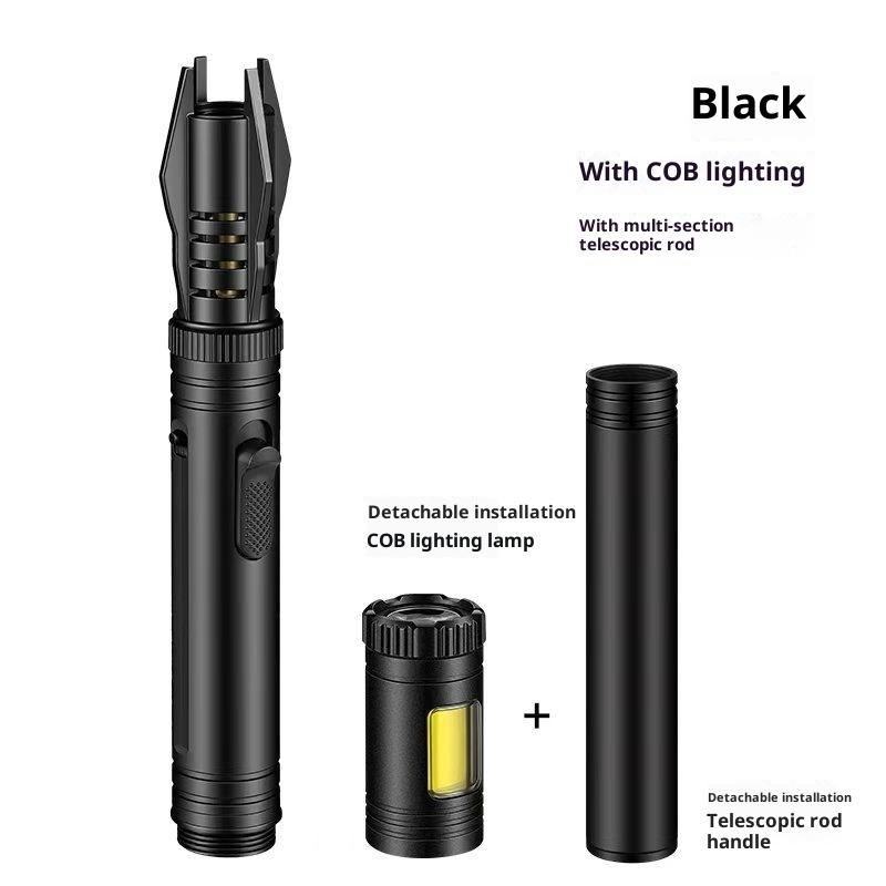 BBQ Barbecue Candle Lengthening Powerful Metal Gas Lighter Windproof Turbo Kitchen Torch Cigar Smoking Accessories Flashlight
