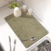 Kitchen Countertop Drain Mat Absorbent Non-slip Mat Tableware Drying Mat Cup Mat Insulated Tea Table Bar Mat