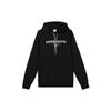 Sweatshirts Men's Black Hooded Moderate Other (Unisex) Sweatshirts 623442 01