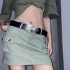 Hollow Metal Sophisticated Butterfly Automatic Belt For Womens Fashionable Look
