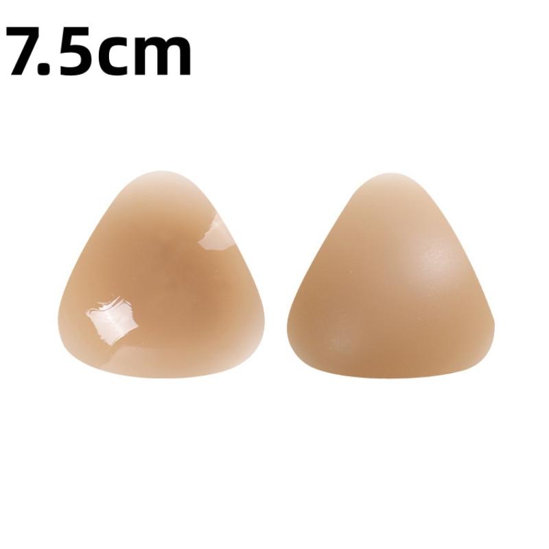 1Pair Chest Pads Bikini Set Push Up Padded Swimsuit Women Swimwear Silicone Breathable Bra Pad Nipple Cover