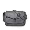 Dámská měkká PU kůže Vintage stylová crossbody taška