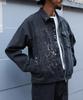 Snow Peak Sulfur Dyed Fade Painted Coverall Outer Jacket for Men and ECRU L JK-26SU008 Women,
