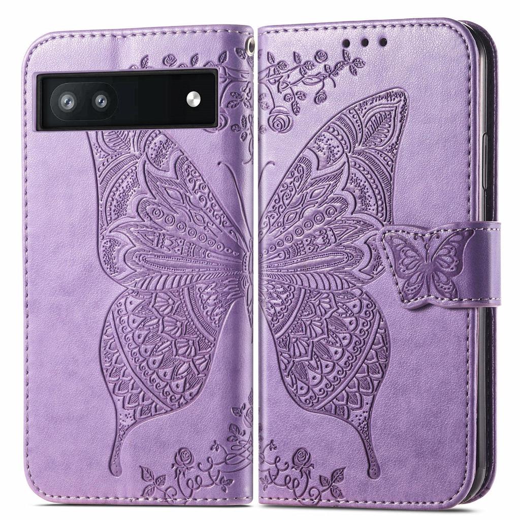 Google Pixel 10 Leather Flip Case with Embossed Card Slot & Magnetic Closure, Fits Google 8 Pro