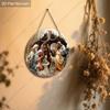 Holy Night Nativity Scene Pendant, Decoration of Home Walls or Doors, 2d Flat Wooden, Christmas Decoration, Gifts for Friends and Family