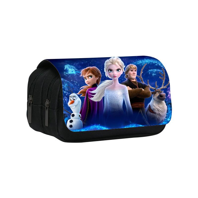 Frozen Ice Snow Queen Pencil Case With Large Capacity For School And Office Use