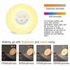 Family Daily Use Smart Digital Clock With Sunrise Light Alarm Clock Children Sleep Trainer With FM Radio Wake up Light Clock