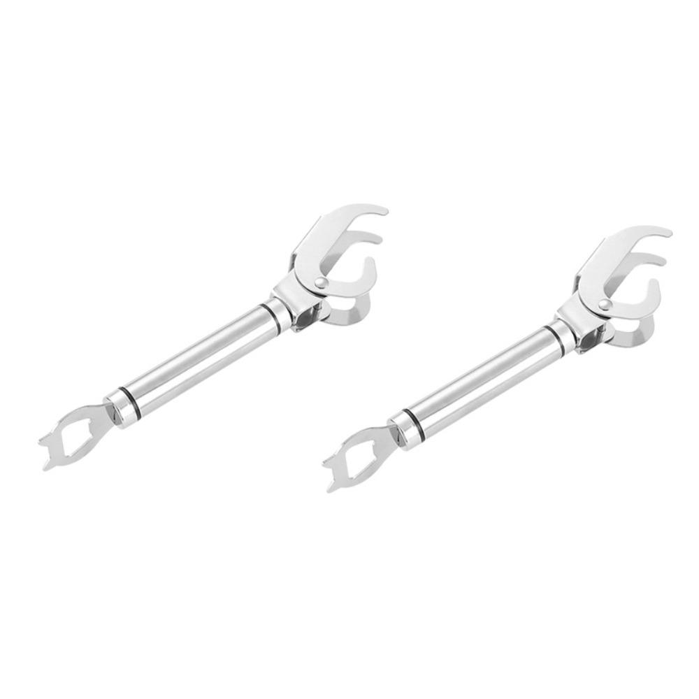 2 Piece Heat Resistant Anti Scald Bowl Gripper Stainless Steel Bowl Lifter Hot Bowl Clip  Dish 2Pcs