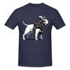 Unisex Cyborg Bull Terrier Steampunk Awesome T Shirt Streetwear Cotton Crewneck T Shirts