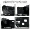 #10C Automotive Parts & Accessories,Tail Light Brackets for Jeep Wrangler JL 2018-2024,Black