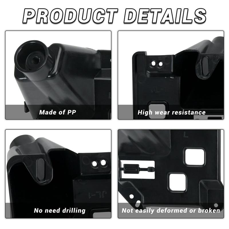 #10C Automotive Parts & Accessories,Tail Light Brackets for Jeep Wrangler JL 2018-2024,Black