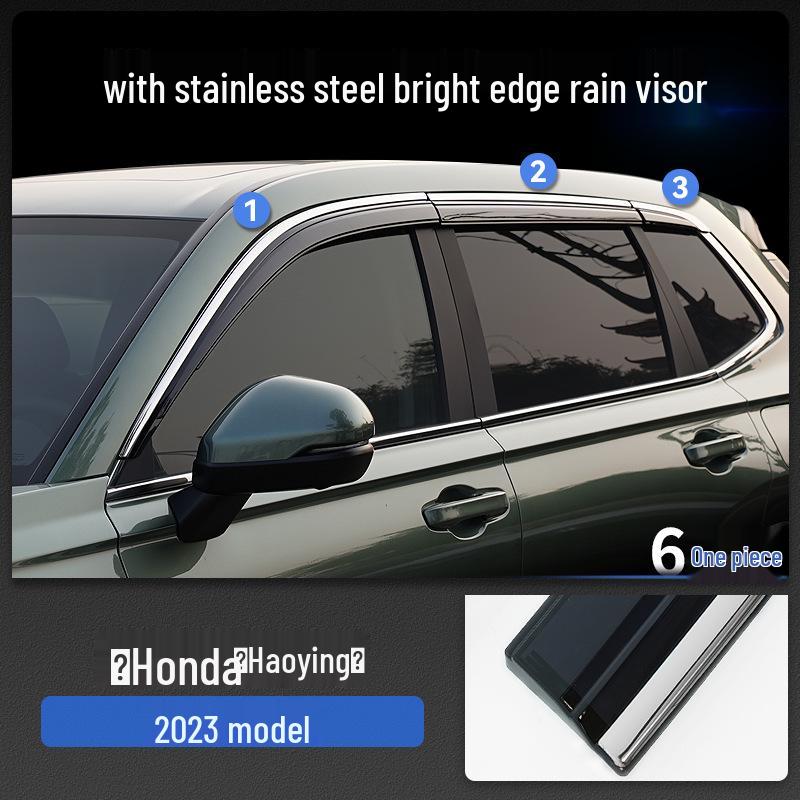 TXR Rain Visor for Honda CRV/Breeze - Window Shield & Car Decoration Accessory