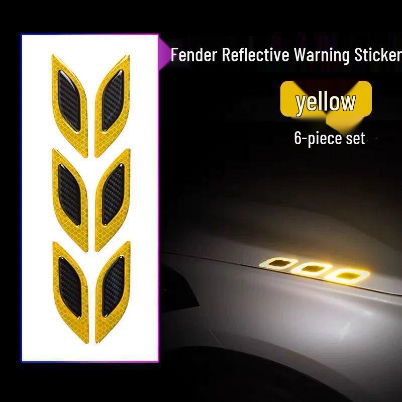 Carbon Fiber Car Body Decoration Stickers & Air Vent Accent