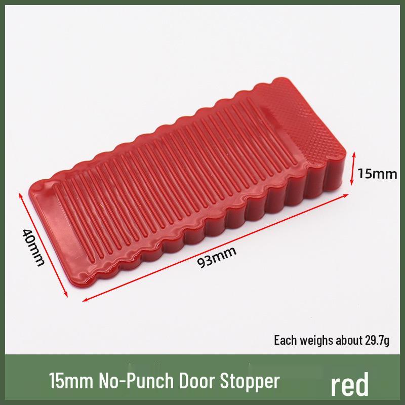 Silicone Anti-Slip Door Stopper, Anti-Collision Top Plastic Door Stopper, Household Fixed Door Stopper.