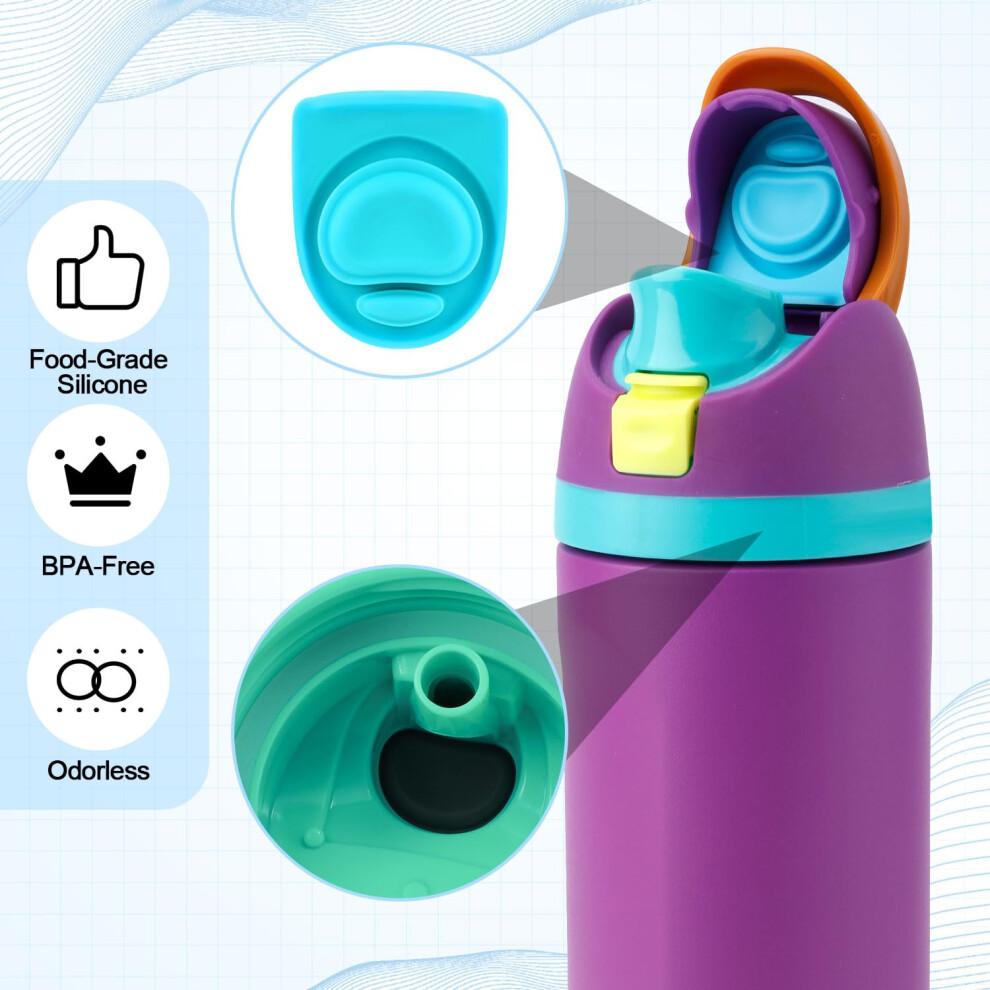 Gosknor 9pcs Water Bottle Replacement Parts Compatible with Owala FreeSip, Water Bottle Seal O Ring & Replacement Stopper for Owala