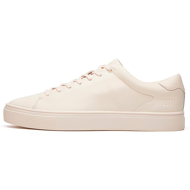 FILA 1911 Synthetic Leather Low top Skateboard Shoes Women s Light Soft Pink F12W044325FSP 38.5