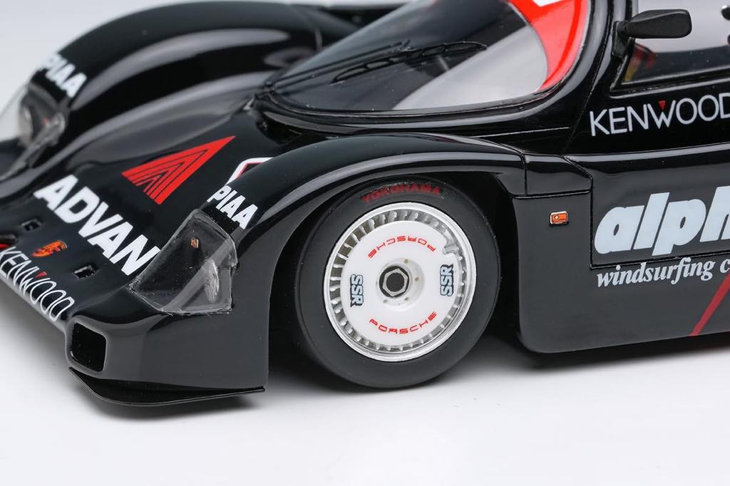 VISION Scale Porsche 962C ADVAN Alpha Nova JSPC Fuji 500km 1989 25 6th Place Completed Model VM321 Make-up 1/43 No.