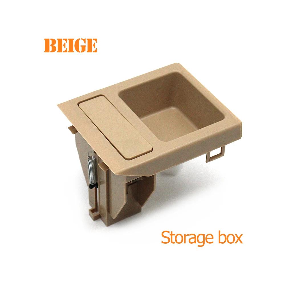 Car Black Beige Center Console Water Cup Holder Beverage Bottle Holder Coin Tray For Bmw 3 Series E46 323i 318i 320i 1998-2006