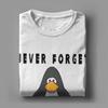 Men's Club Penguin Never Forget T Shirts Cotton Clothes Funny Short Sleeve Crewneck Tee Shirt Big Size T-Shirts