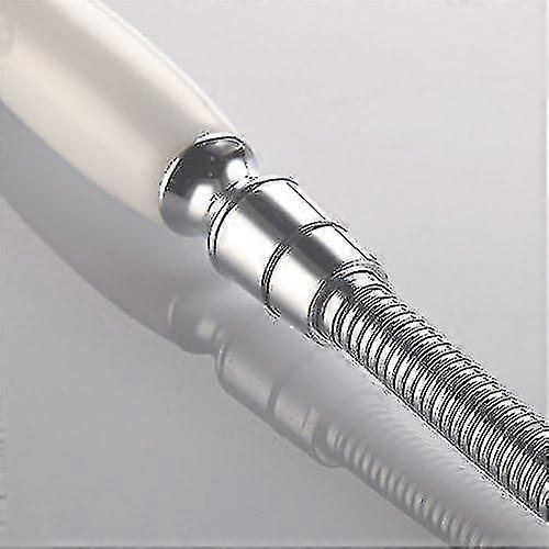 Brass Shower Head Traditional Victorian Style Handheld Shower Sprayer Chrome Polished - Q36