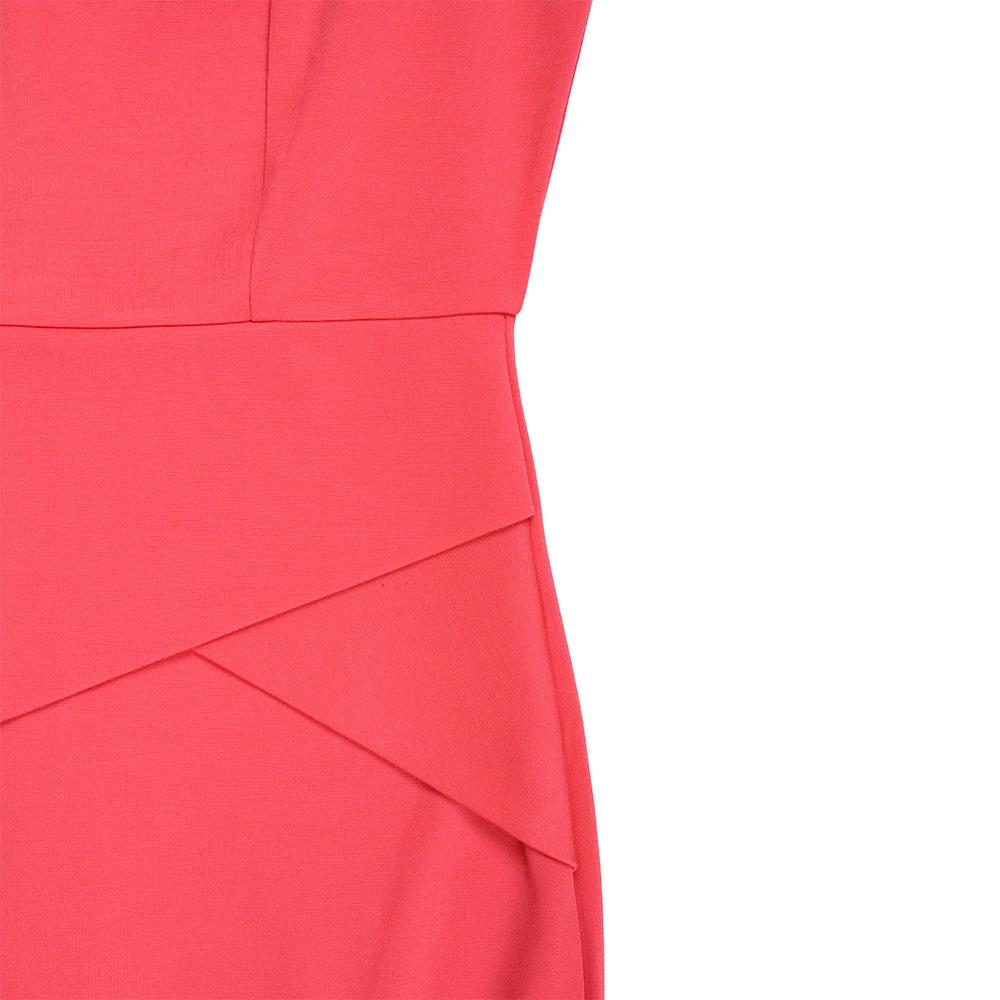 JKASHDK Dámská móda Léto Jaro Jednobarevný potisk Neformální šaty s krátkým rukávem a vysokým pasem