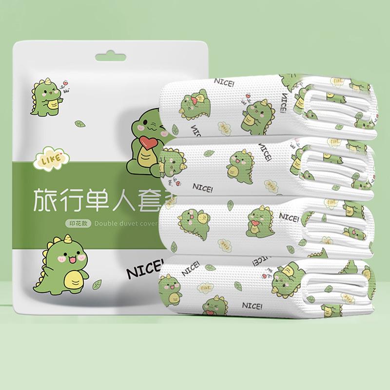 

Набор дорожных простыней из 3/4 предметов размера «queen» Одноразовый набор пододеяльника/наволочек для путешествий, отеля, портативное покрывало