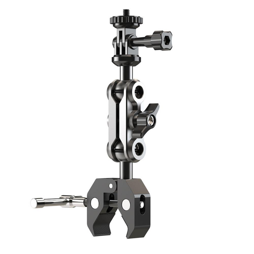 Adjustable Camera Holder Universal 1/4 Screw Microphone Holder Universal Phone Holder Handlebar No Phone Holder