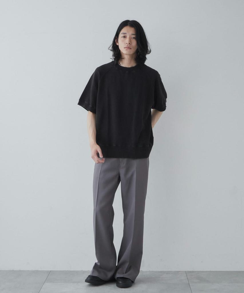 WEGO Half Sleeve Size Black Men's Sweatshirt, M,