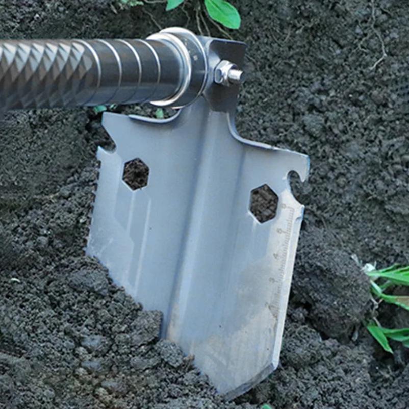 Multifunctional Hand Shovel Folding Gardening Sapper Shovel Outdoors Mini Camping Shovels Portable Manganese Steel Shovels