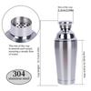 2025+ 24oz Cocktail Shaker - Insulated Double Wall, MartiniShaker, Drink Shaker, Built-in Strainer, Perfect for Home Bar