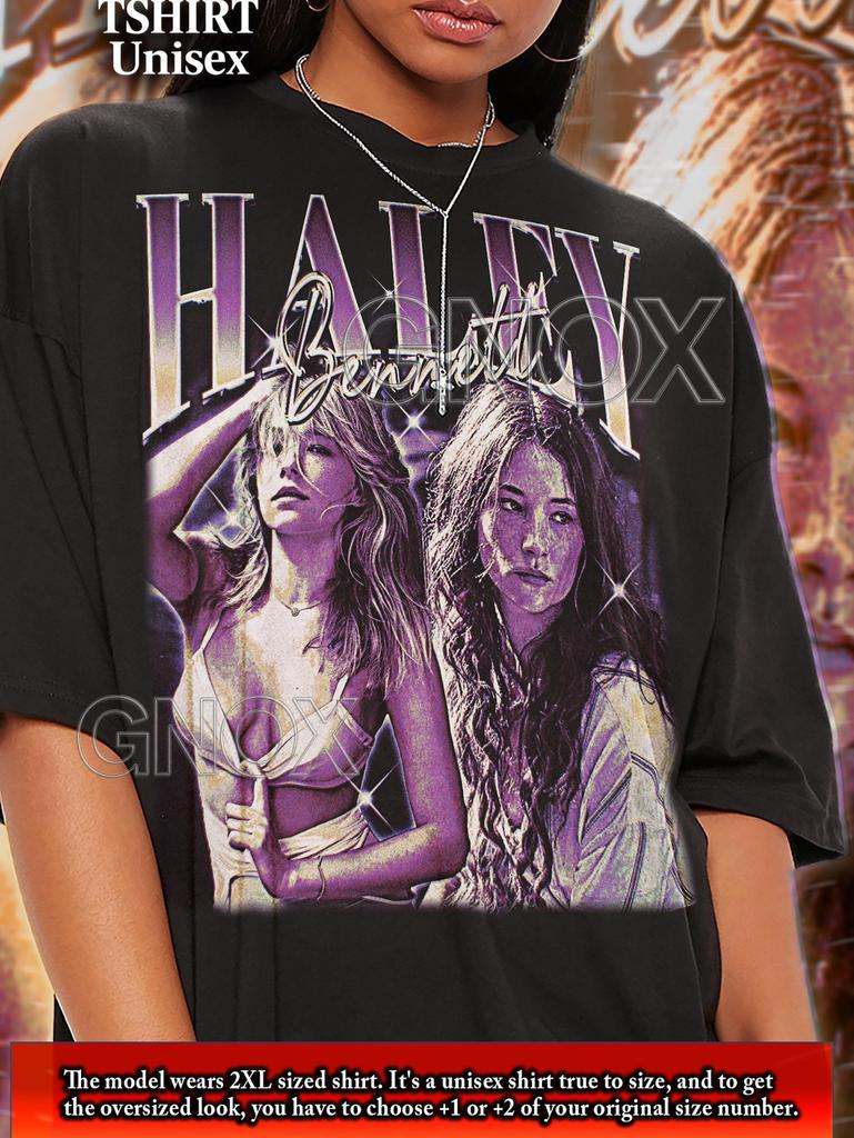 HALEY BENNETT Shirt, Haley Bennett Tshirt, Haley Bennett Fan Tees, Haley Bennett Retro 90s Sweater, Haley Bennett Merch Gift #saf