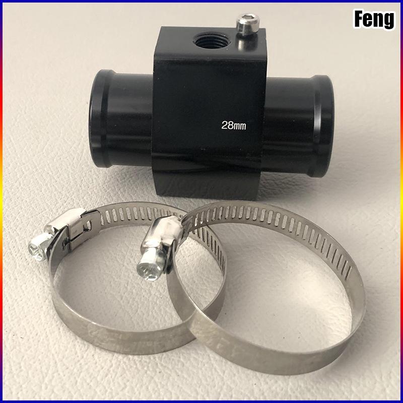 Car Modification Water Temperature Sensor Head Joint Sensor Radiator Adapter 1/8NPT Digital Water Temperature Gauge Voltmeter