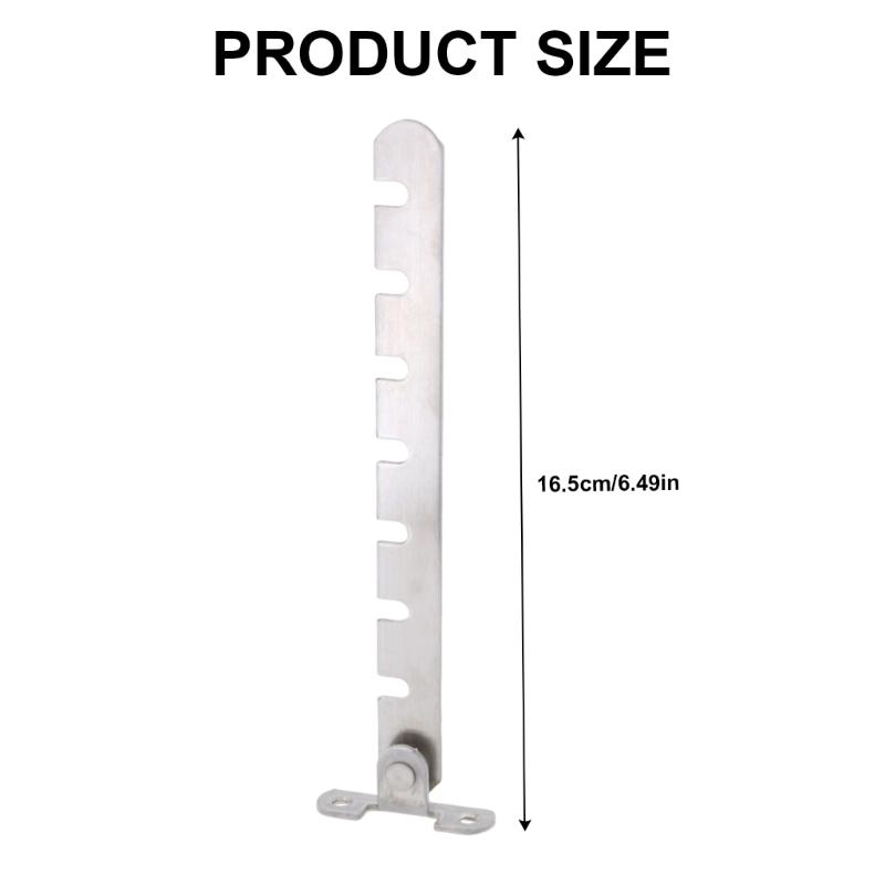 2Pcs Stainless Steel Adjustable Window Safety Lock Tilt Control Window Stopper for Adjusting Window Opening