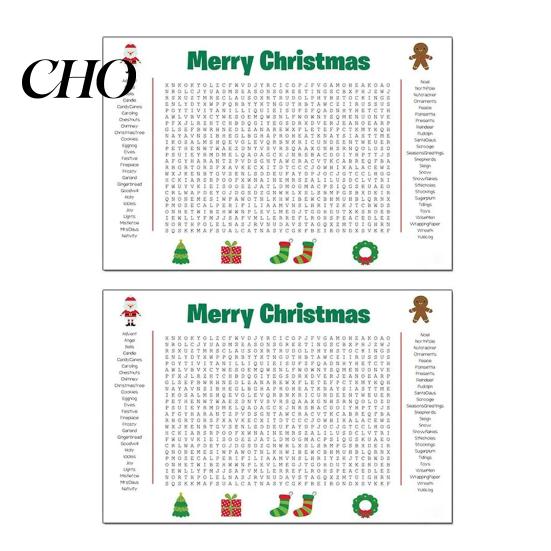 Thanksgiving Word Search Giant Thanksgiving/Christmas Poster 36 X 22 Inch Fun Activity Puzzle Wall Game PVC Reusable Holiday for Family Friendly