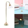 Floor Lamp Model Bedroom Floor Light Miniature Furniture Model Accessories Role Play Furnishings Lighting Toy Doll House
