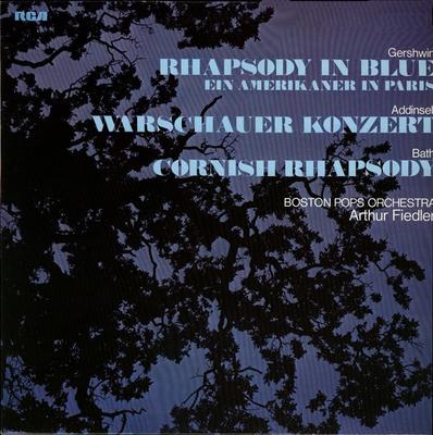 LP Record GEORGE GERSHWIN / RICHARD ADDINSELL - Rhapsody In Blue / Ein Amerikaner I VICS1308 RCA Victrola, R Germany Classical Used