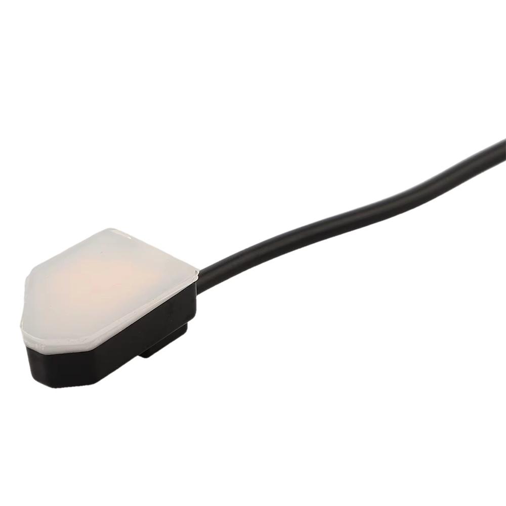 2Pcs Car Blind Spot Detection System BSD Lens Light Alarm Safety Driving Warning