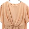 Nano Universe French Sleeve Flared Sleeve One Piece F Pink Women Used