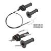 Weather Resistant Plastic Handle Grips Cable For ATV Motorcycle Featuring Smooth Throttle Response And Anti Slip Design