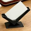 Yousheng 3D Printed Business Card Holder, Business Card Display Rack, Inclined Design Card Stand for Office Desk