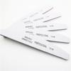 Professional Half-Moon Washable Nail File 100/180 Buffing Strip, In Stock