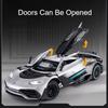 1:24 Scale ONE 300SL Sports Car Toy Model Pull Back Sound Light Shock Absorption Simulation Supercar Models Kids Presents