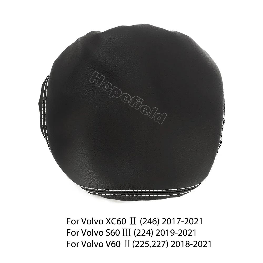 PU Leather Car Armrest Box Pad Center Console Protection Cushion Sleeve Decoration Cover for Volvo XC60 S60 V60 S90 V90 XC90