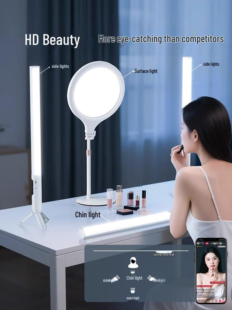 Zhongyue Vision Beauty Stick: Light-Filling Chin and Neck Wrinkle Reducer for Live Broadcasts