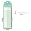 160sheets/set Strips Shape Sticky Note Index Label Knowledge Points Mark Stickers for Diary Notebook Decor Stickers Notepad